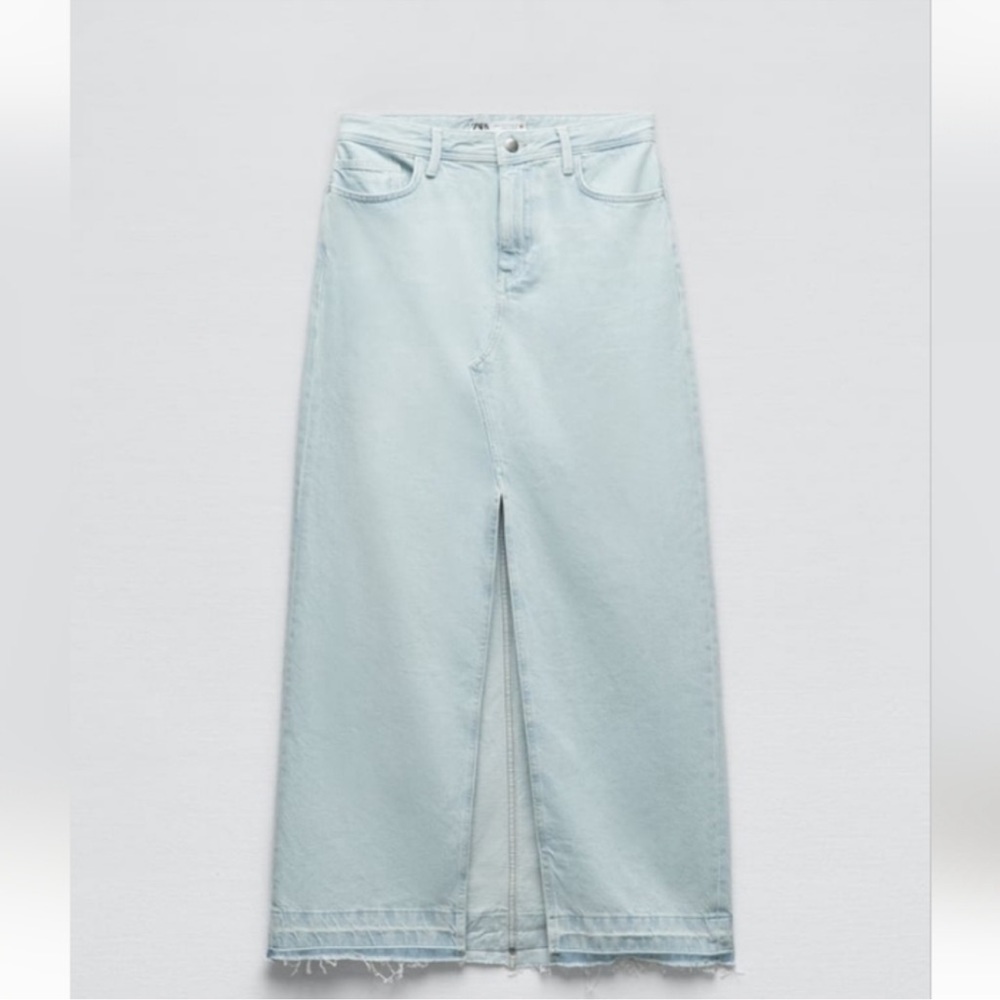 Zara denim skirt usa small - Picture 7 of 14